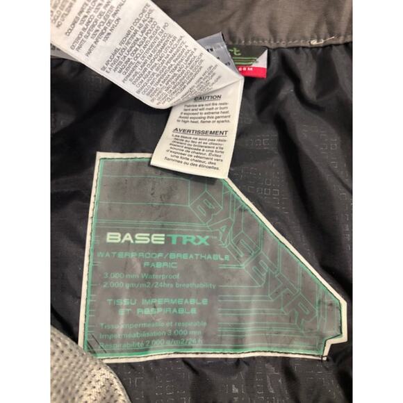 Columbia Snow Pants Women's Large Gray Base TRX Convert Waterproof - Picture 4 of 10